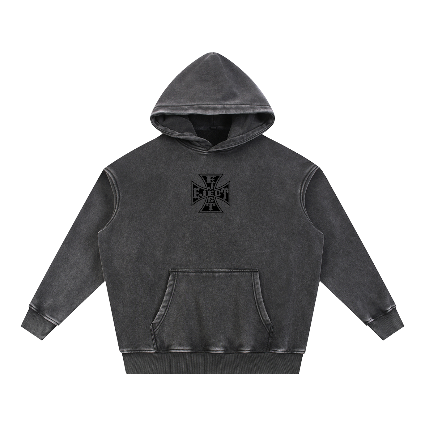 Iron Cross Washed Hoodie